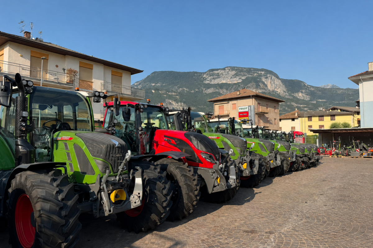 Landwirtschaftliche Maschinen und Geräte im Trentino